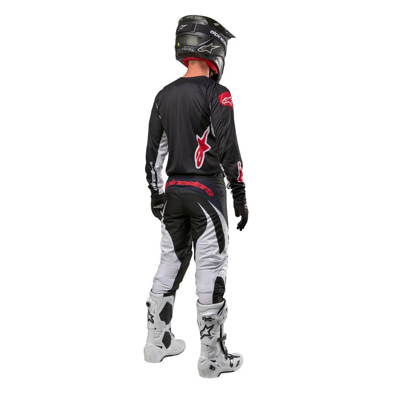 Fluid Lucent Pants Black White — Clear Out at Lismore Motorcycles