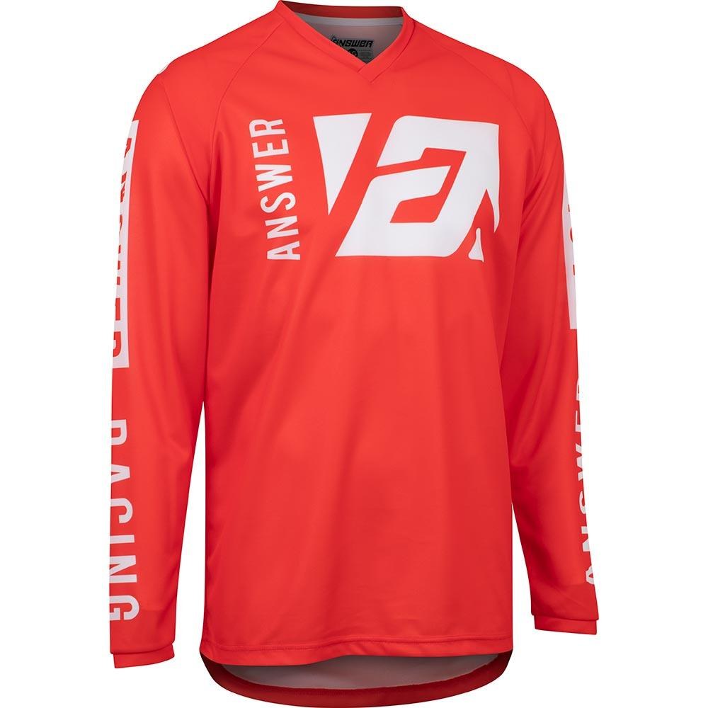 Syncron Merge Jersey Red/White — Clear Out at Lismore Motorcycles