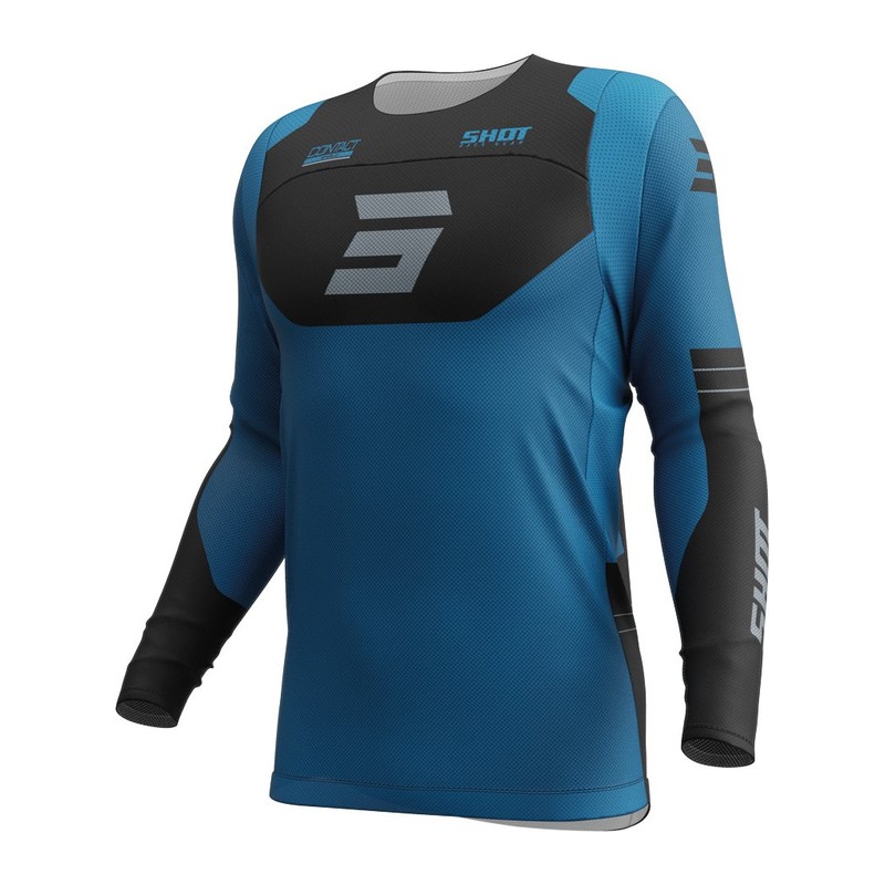 Shot Contact Shield Jersey Blue