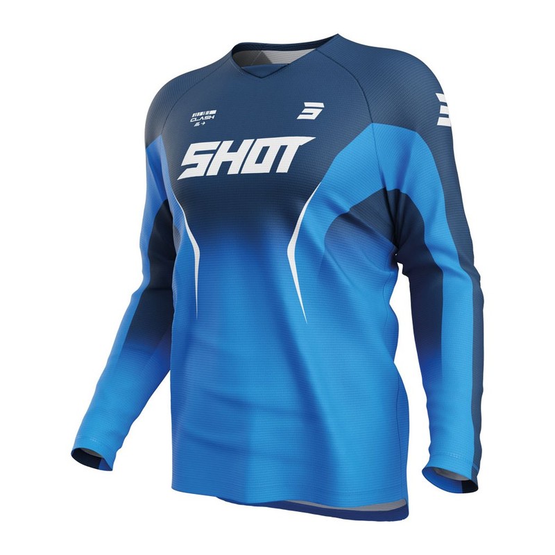Shot Draw Jersey Clash Blue