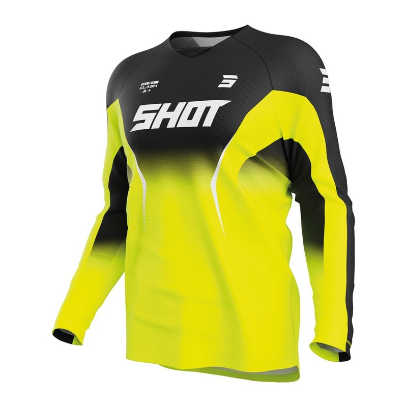 Shot Draw Jersey Clash Neon Yellow