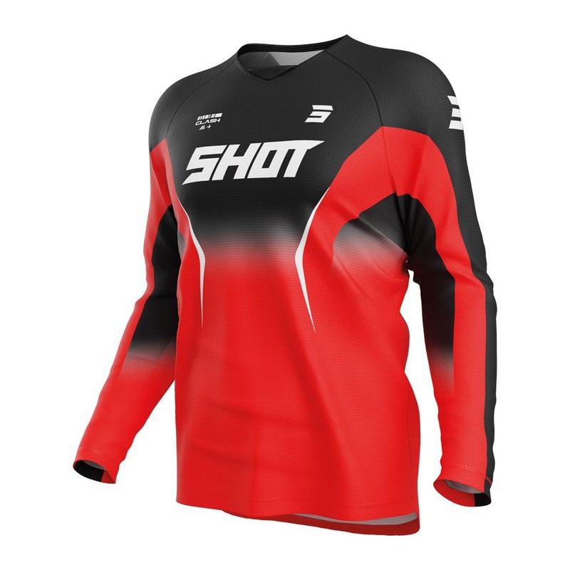 Shot Draw Jersey Clash Red