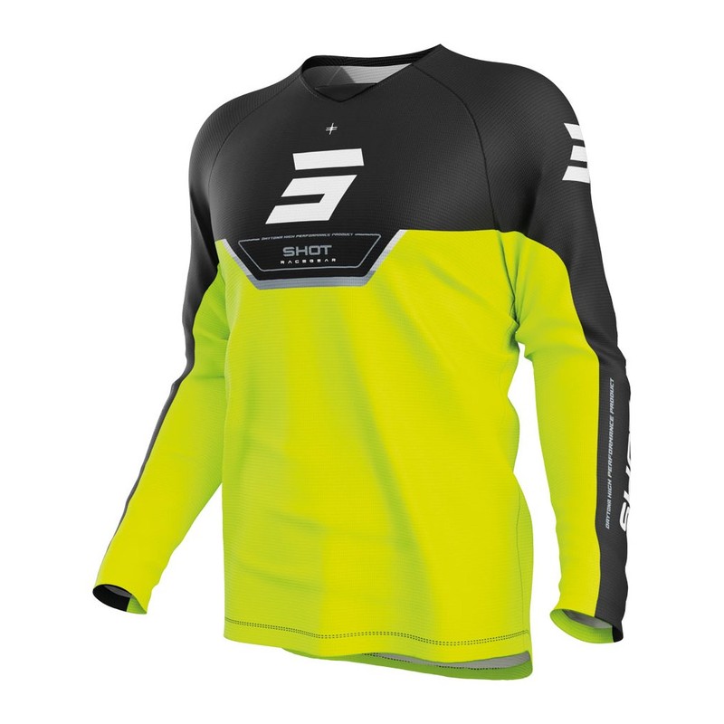 Draw Kid Jersey Daytona Neon Yellow — Clear Out at Lismore Motorcycles
