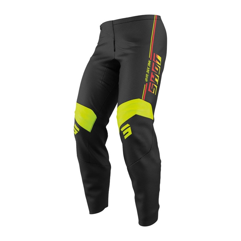 Shot Draw Kid Pants Block Neon Yellow