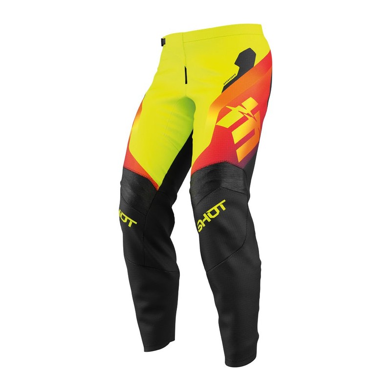 Shot Draw Kid Pants Rocket Neon Yellow