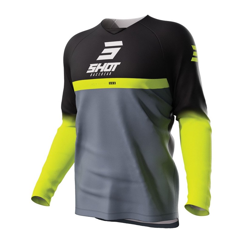 Kids Raw Jersey Reflex Black — Clear Out at Lismore Motorcycles