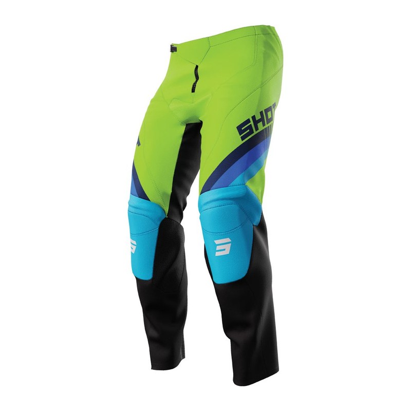 Shot Kids Raw Pants Tracer Green