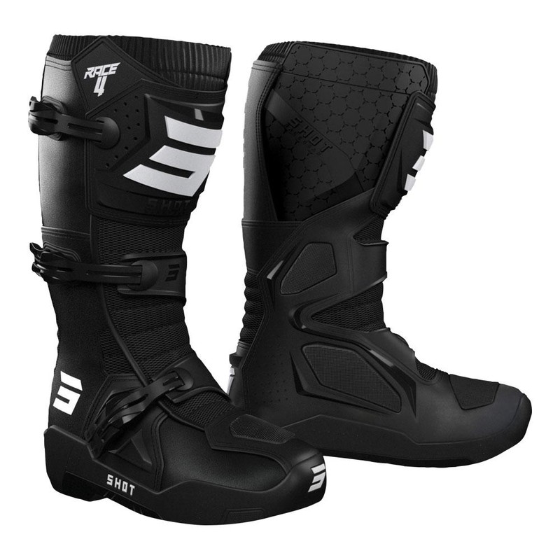 SHOT RACE 4 ADULT BOOTS BLACK 39/US7 (A09-24C1-A05-39)