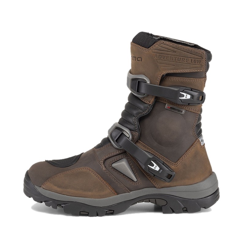FORMA ADVENTURE LOW DRY BOOT BROWN — Clear Out at Lismore Motorcycles