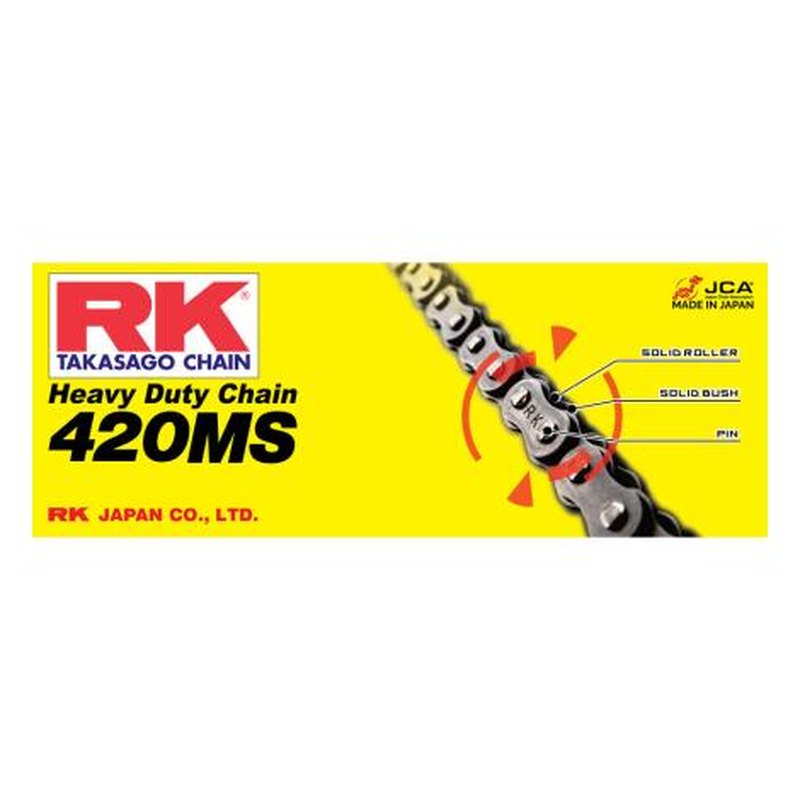 RK Chain 420MS-136L