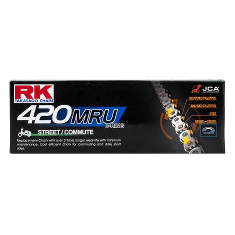 RK Chain 420MRU-136L