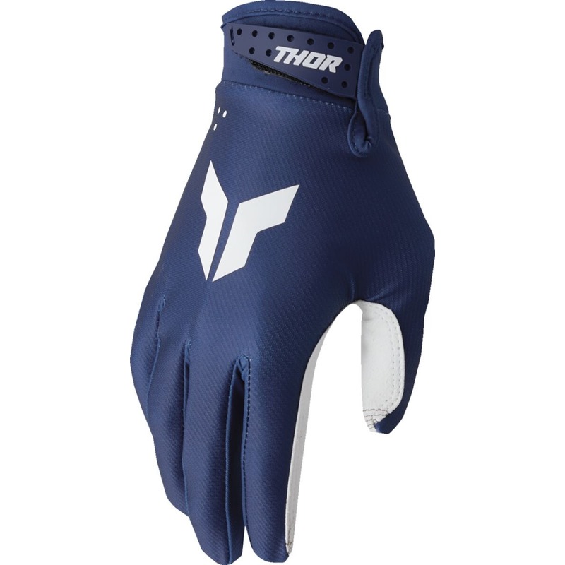 Thor Launchmode Split Youth Gloves Navy
