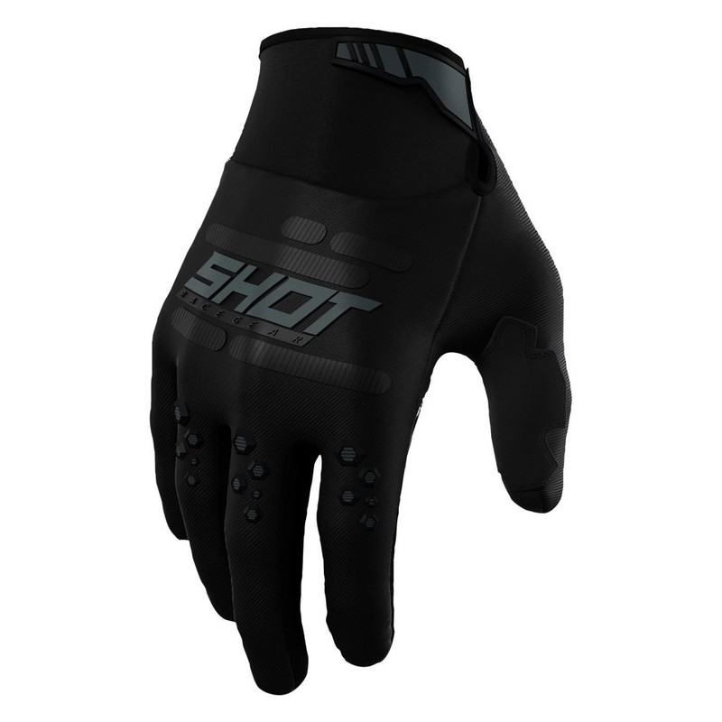 Shot Vision Gloves Black