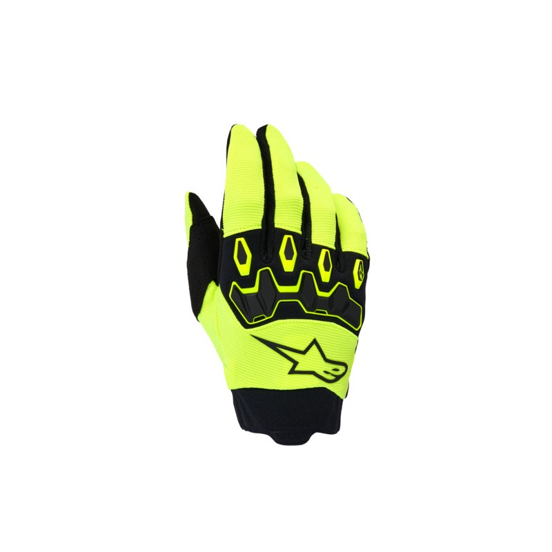 Alpinestars Youth Full Bore V2 Gloves Yellow Fluo/Black