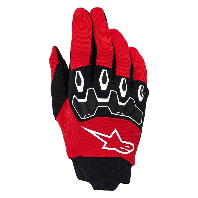 Alpinestars Full Bore V2 Gloves Bright Red/Black