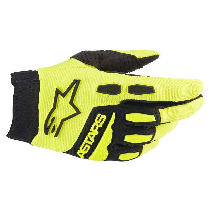Alpinestars Full Bore Gloves Yellow Fluo/Black