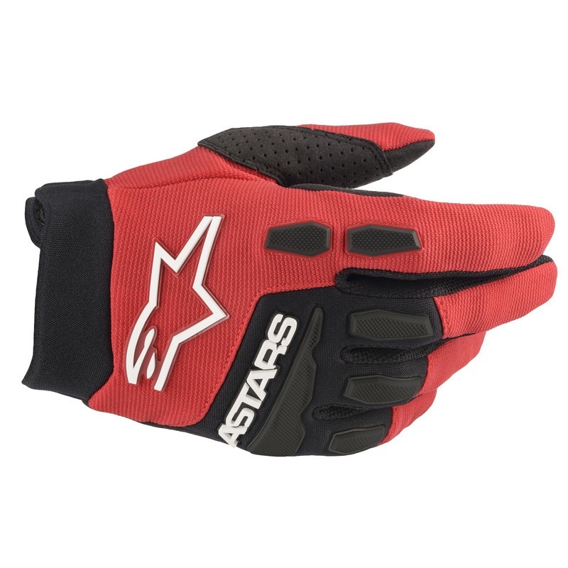 Alpinestars Full Bore Gloves Bright Red/Black