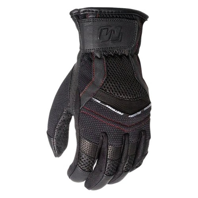 Motodry Summer Ladies Vented Gloves Black