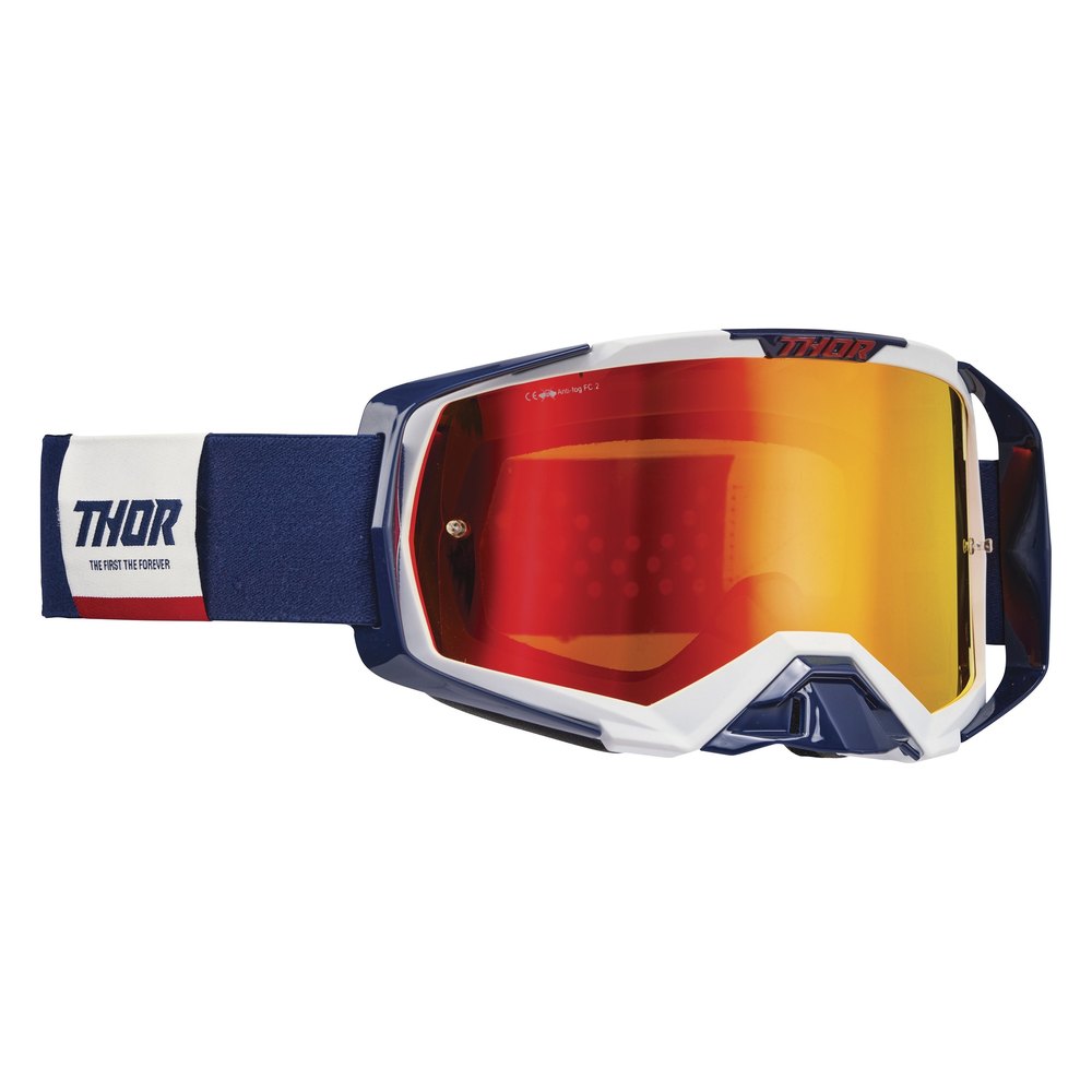 Thor Activate Navy/White Goggle