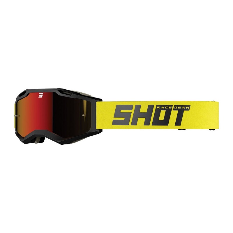 Shot Iris 2.0 Solid Goggles Black/Yellow Matt