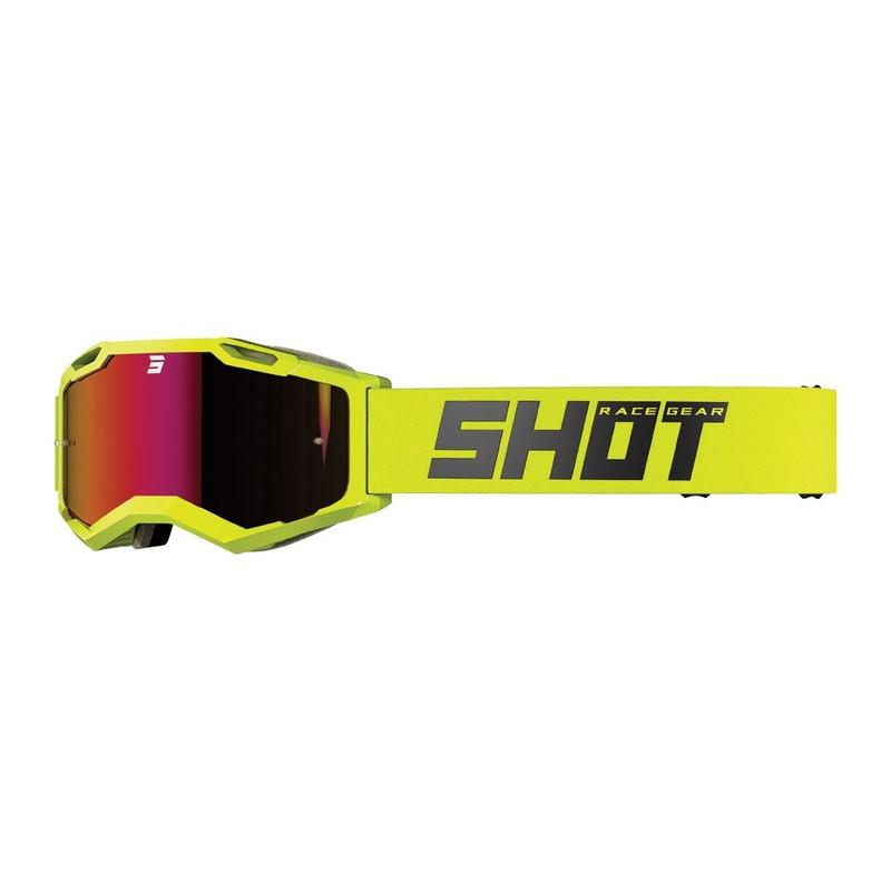 Shot Iris 2.0 Solid Goggles Neon Yellow Gloss