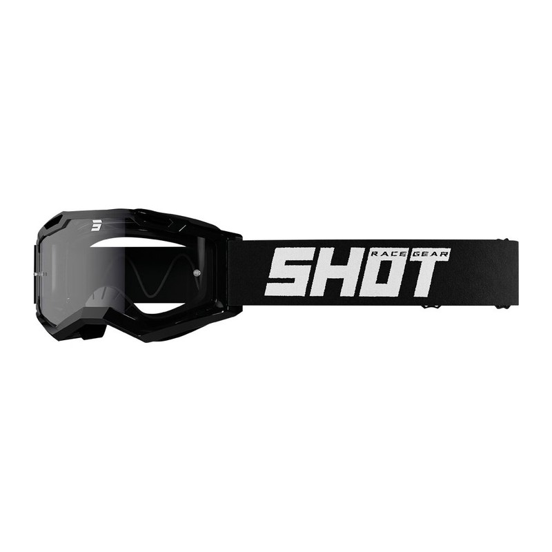 Shot Rocket 2.0 Kids Goggles Solid Black Gloss