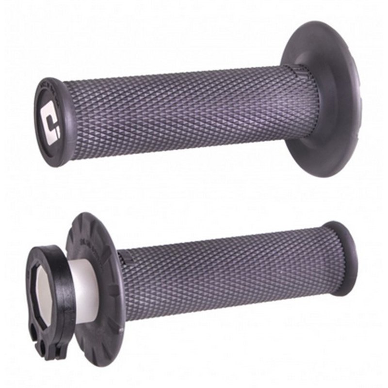 ODI MX No Waffle Lock On Grip Graphite - 2T / 4T