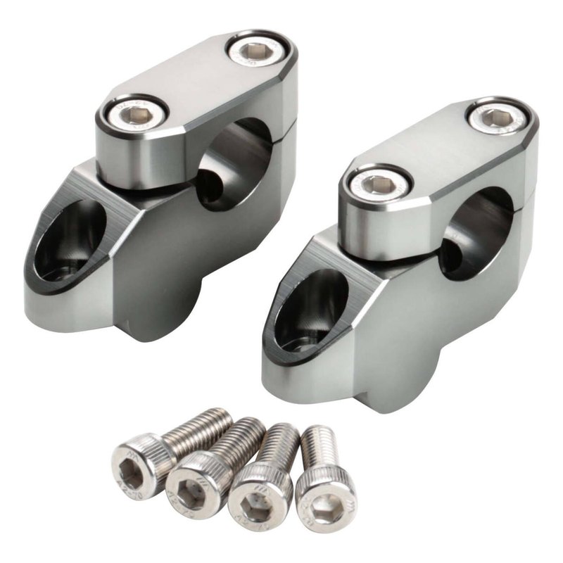 Zeta Bar Clamp Kit Rise & O'SET - 7/8 Mount - 7/8 Bar - OS:2