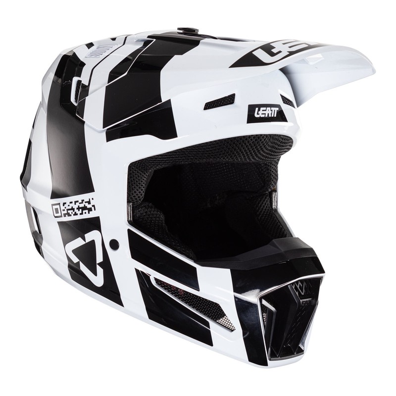 LEATT HELMET MOTO 3.5 JR V24 BLK/WHT