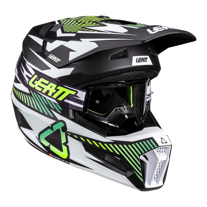 LEATT HELMET KIT MOTO 3.5 STORM TEAL V26