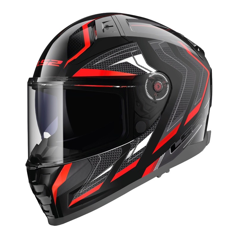 LS2 FF811 VECTOR II ALIZER BLK/METRED 06