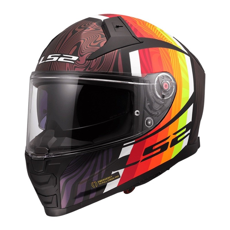 LS2 FF811 VECTOR II FREEDOM MBLK/CAM 06
