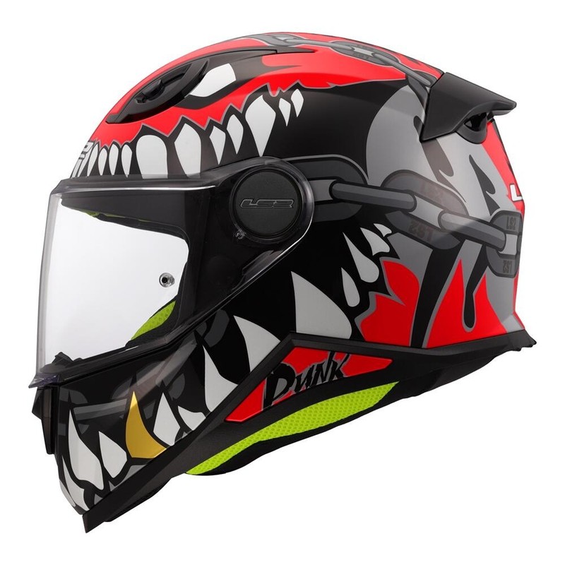LS2 FF812 KID PUNK GRY/RED 06