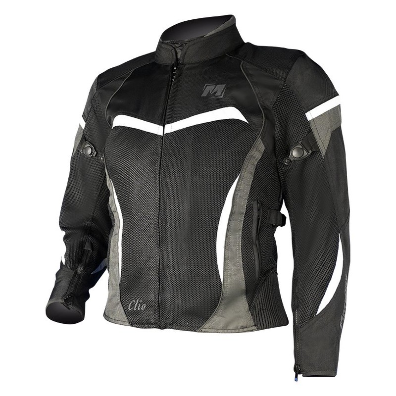 Motodry Clio Ladies Jacket Black/White