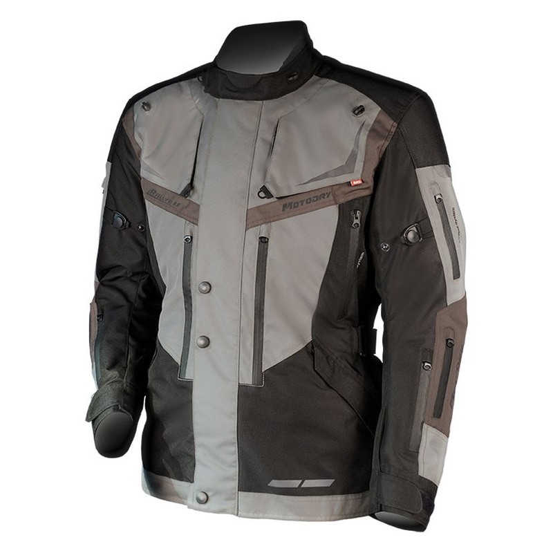 Motodry Rallye 2 All-Year Jacket Black/Sand/Brown
