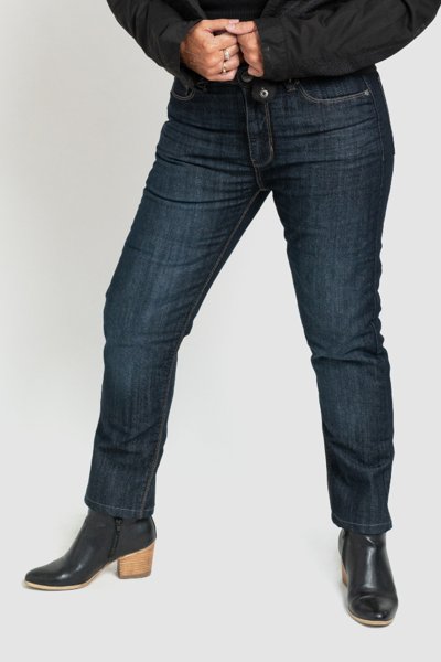 Resurgence Women's Black/Blue Jeans