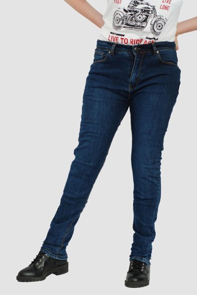 Resurgence Women's Heritage Skinny Medium Blue Jeans