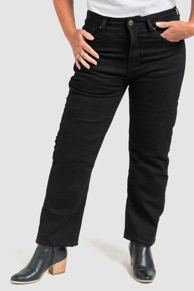 Resurgence Women's Heritage Straight Black Jeans