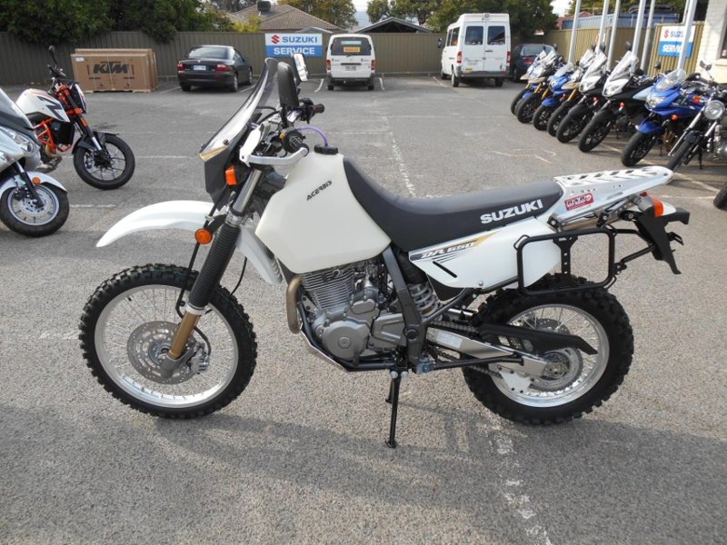 Barrett Pannier Racks - Suzuki DR650