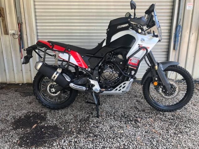 Barrett Universal Pannier Racks - Yamaha Tenere 700