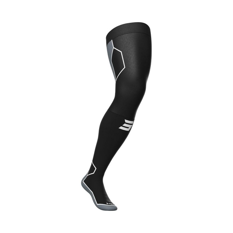 Shot Knee Brace Socks Black