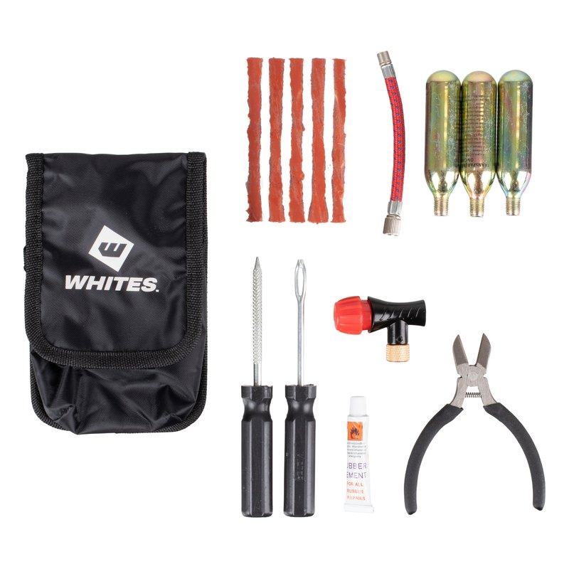 WMP Puncture Repair Kit Compact (Seal,CO2 Tools,glue,bag)